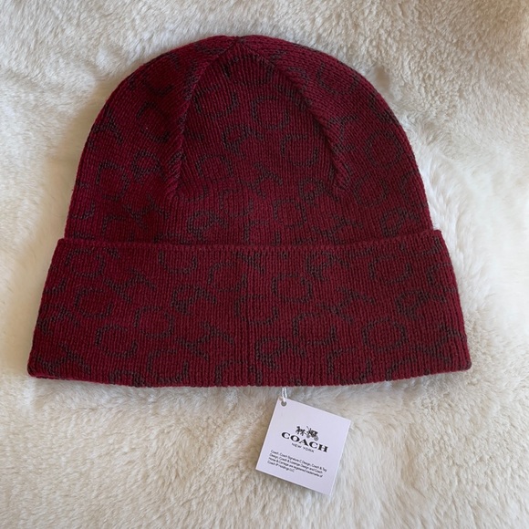NWT Coach wool beanie - Picture 2 of 4
